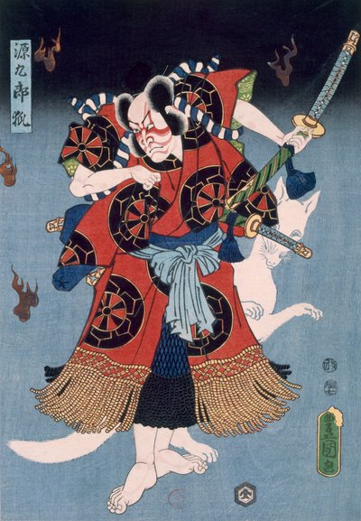 Der Krieger von Utagawa Kunisada